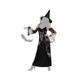 Disfraz de Bruja para Mujer Adulto - Halloween, Incluye Vestido y Sombrero, Tallas M-L