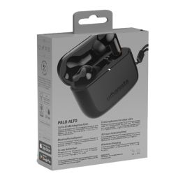 Urbanista Auriculares Inalámbricos Palo Alto Cloud con Cancelación de Ruido, 45 Horas Autonomía, Midnight Black - URB*PALOALTOMBK