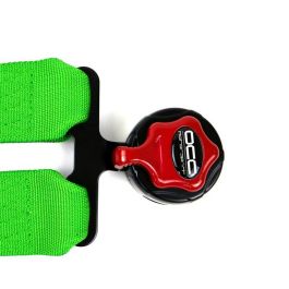 Occ Motorsport OCCRF1 Arnés de seguridad para coche de competición 6 Puntos 3 Pulgadas Verde Homologación FIA 8853-2016 Universal