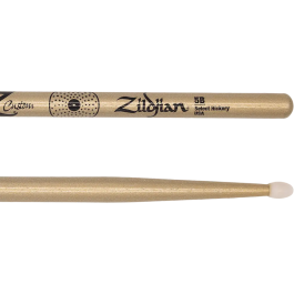 Zildjian Baquetas Z Custom Le 5B Nylon Gold Chroma Edición Limitada para Batería
