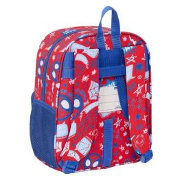 Mochila Safta Guarderia Bolsillos Adaptable A Carro Spidey Rescue 270x220x100 mm Mochila Safta Guarderia Bolsillos Adaptable A Carro Spidey Rescue 270x220x100 mm