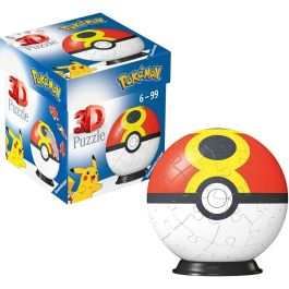 RAVENSBURGER Puzzle 3D Poke Ball Pokemon 54 Piezas
