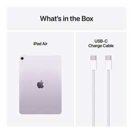 Apple MCA04TY/A iPad Air 11 pulgadas M3 Wi-Fi 6E 128GB Púrpura: Pantalla Liquid Retina, Chip M3, Apple Intelligence, Cámara 12MP Apple MCA04TY/A iPad Air 11 pulgadas M3 Wi-Fi 6E 128GB Púrpura: Pantalla Liquid Retina, Chip M3, Apple Intelligence, Cámara 12MP