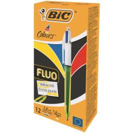 Bolígrafo 4 Colores Fluo BIC 982868