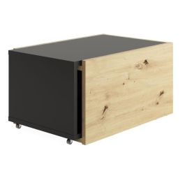 Mesa de centro corredera - L74,5 x H38,5 x P49,5 cm - Fabricada en Alemania - SLIDE Mesa de centro corredera - L74,5 x H38,5 x P49,5 cm - Fabricada en Alemania - SLIDE