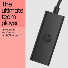 HP G2 USB-C a DisplayPort Adapter para Conexión de Pantallas 8K UHD, Adaptador Plug & Play Portátil para Flujo de Trabajo Sin Restricciones HP G2 USB-C a DisplayPort Adapter para Conexión de Pantallas 8K UHD, Adaptador Plug & Play Portátil para Flujo de Trabajo Sin Restricciones