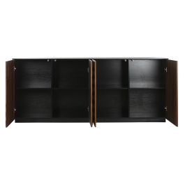 Buffet Moderno DKD Home Decor Marron Negro 42.1 x 80.6 x 188.4 cm