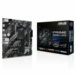 Asus ASU1701162274097 Placa base PRIME B550M-K ARGB - Socket AM4 - DDR4 - Micro ATX