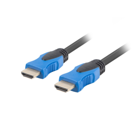 Lanberg CA-HDMI-20CU-0045-BK Cable HDMI 2.0 Macho a Macho 4.5M Conectores Chapados en Oro Soporte 4K 3D ARC Negro Azul Precio: 8.49999953. SKU: S5612391