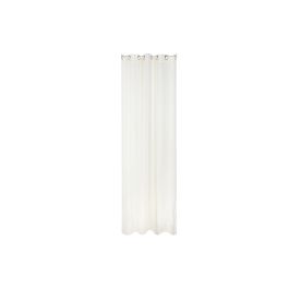 Cortina Basicos DKD Home Decor Blanco 270 x 140 cm (2 Unidades)