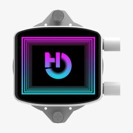 Hiditec Refrigeración Líquida LQ360 Blanco Alto Rendimiento con 3 Ventiladores ARGB 120mm FDB y Bomba Aluminio