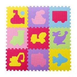 Puzzle maquinaria 30x30x1cm set 9 piezas Puzzle maquinaria 30x30x1cm set 9 piezas