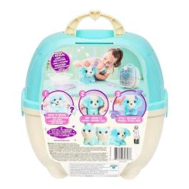 Moose 30327 Scruff-a-Luvs Azul - Rescata Perrito, Conejito o Gatito de Peluche Suave - Juguete Interactivo para Niños +2 Años