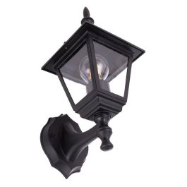 Artux HO-0107-01S-UP Aplique de Pared IP65 E27 Decorativo Sin Lámpara (Bombilla E27 70mm máx.)