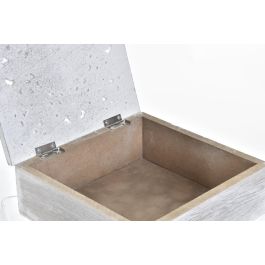 Joyero Arabe DKD Home Decor Blanco 20 x 8 x 20 cm Set de 2 (4 Unidades) Joyero Arabe DKD Home Decor Blanco 20 x 8 x 20 cm Set de 2 (4 Unidades)