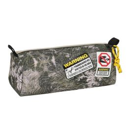 Estuche Escolar Jurassic World Warning Gris 21 x 8 x 7 cm