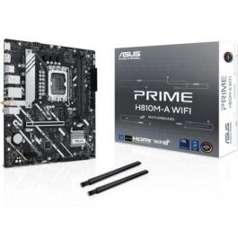 Asus 90MB1KJ0-M0EAY0 Placa Base PRIME H810M-A WiFi Socket 1851 Micro ATX DDR5 Wi-Fi 6 Doble M.2 PCIe 4.0 64Gbps para Intel Core Ultra Asus 90MB1KJ0-M0EAY0 Placa Base PRIME H810M-A WiFi Socket 1851 Micro ATX DDR5 Wi-Fi 6 Doble M.2 PCIe 4.0 64Gbps para Intel Core Ultra