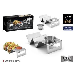 Soporte para 2 tacos con salsera My Bar - Inde (12 Unidades)