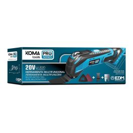 Koma Tools 20v-mh Multiherramienta Oscilante 20V (Sin Batería/Cargador) Velocidad Variable 11.000-21.000 rpm, Cambio Rápido Hoja Pro Series