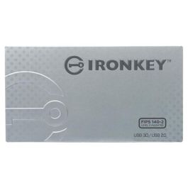 Kingston IronKey D300S/SM Memoria USB 16GB USB 3.1 con Cifrado AES 256-bit, FIPS 140-2 Nivel 3, IPX8, Segura y Resistente Kingston IronKey D300S/SM Memoria USB 16GB USB 3.1 con Cifrado AES 256-bit, FIPS 140-2 Nivel 3, IPX8, Segura y Resistente