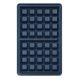 Tefal SW852D, Sandwichera y Gofrera Combinada, Negro y Acero Inoxidable, 700W