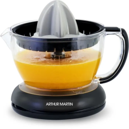 Arthur Martin Exprimidor Eléctrico de Cítricos AMPA07 - 700 ml - 2 Conos - Pico Vertedor