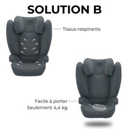 Cybex CYB4063846370825 Solución automática B I-FIX Grupo 2/3 Acero gris