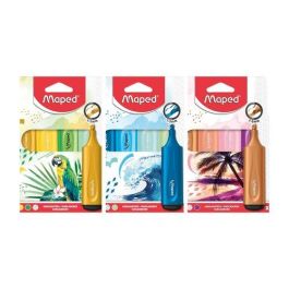 Marcador Fluor Maped Pack De 4 Colores Surtidos Expositor De 12 3X Ocean 3X Tropical 3X Puesta De Sol Precio: 51.94999964. SKU: B1HWQHWF73