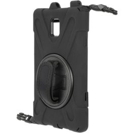 4smarts Rugged Case Grip para Samsung Galaxy Tab Active 3/5, Funda Protectora Antigolpes, color negro