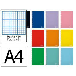 Cuaderno Espiral Liderpapel A4 Witty Tapa Dura 80H 90 gr Rayado Nº46 Colores Surtidos Precio: 19.98999981. SKU: B1H7QRSAZR
