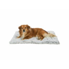 Alfombra para perros Trixie Blanco Negro Gris Felpa 75 × 55 cm