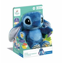 Clementoni CLE1738077499631 Peluche musical Stitch para bebés y niños mayores de 12 meses