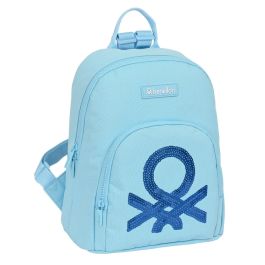 Mochila Casual Benetton Sequins Azul claro 13 L Precio: 14.9929164. SKU: S4308252