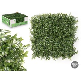 Jardín Vertical 50x50 cm Hoja Verde Oscura - Ibergarden (10 Unidades) Precio: 113.50000013. SKU: B13SQD832J