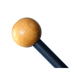 Maul Perchero metálico 370x1800x385 mm 4 colgadores madera color negro