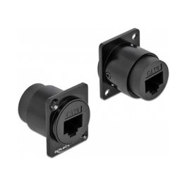 DeLOCK Módulo D-Typ RJ45 Cat.6 Hembra a Hembbra, Conector Tipo D, UTP, Negro Precio: 24.9865. SKU: B1AQZ94TQJ