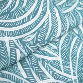 Today 11.46 Juego de cama Sunshine 220x240 cm 2 personas 100% Algodón estampado azul 57 hilos/cm con 2 fundas Oeko-Tex Today 11.46 Juego de cama Sunshine 220x240 cm 2 personas 100% Algodón estampado azul 57 hilos/cm con 2 fundas Oeko-Tex