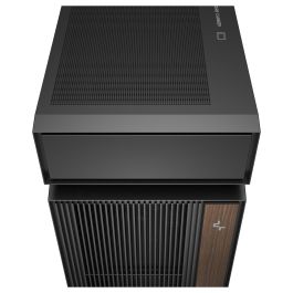 Deepcool Midi Tower CL6600 Negro ATX con Ventiladores RGB, Cristal Templado y Soporte para Refrigeración Líquida de 360mm - PC Gaming