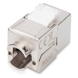 Digitus Módulo Keystone CAT 6 Apantallado Plano RJ45 Hembra-Hembra Plata Precio: 23.50000048. SKU: B165K2EMKF