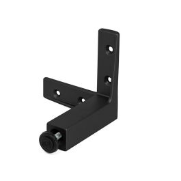 Mafos Pata Metálica Zamak Quadro Acabado Negro Altura H90