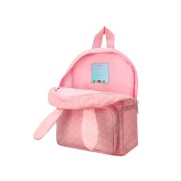 Imaginovo Mochila Infantil Backpack Buddies Conejo, Poliéster, 2 Compartimentos, 280x90x200 mm