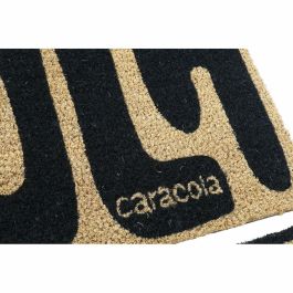 DKD Home Decor Felpudo Basicos para Entrada, de Fibra de Coco y Goma, Marrón y Negro, 60x40x1.5 cm (2 Unidades) DKD Home Decor Felpudo Basicos para Entrada, de Fibra de Coco y Goma, Marrón y Negro, 60x40x1.5 cm (2 Unidades)