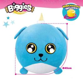 Color Baby Peluche Biggies Inflable Gigante Crece x10 51.5cm Modelos Surtidos Suave Tierno Incluye Bomba Juguete Niños 3+ Años