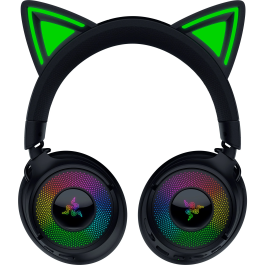 Razer Kraken Kitty V3 Pro RZ04-05170300-R3M1 Auriculares Gaming Inalámbricos Negros con Chroma RGB, USB-C y Bluetooth