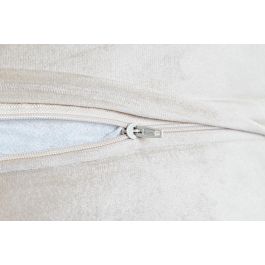 DKD Home Decor Cojin Shabby Dorado 45 x 45 x 10 cm Poliester con Flores