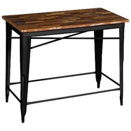 Mesa Bar Horeca DKD Home Decor Marron Negro 66 x 102 x 120 cm Precio: 443.50000046. SKU: B19WQ28HT3