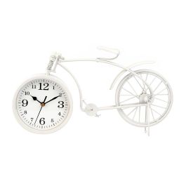 Reloj Forja Bicicleta Blanco 20Cm Giftdecor (4 Unidades) Reloj Forja Bicicleta Blanco 20Cm Giftdecor (4 Unidades)