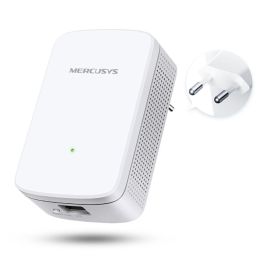 Mercusys Repetidor de red ME10, amplificador Wi-Fi 300Mbps, 10/100 Mbit/s Ethernet, color blanco