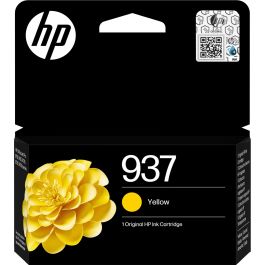 HP Cartucho Tinte 937 Amarillo Estándar Gelb 800 Páginas ISO/IEC 19752 Original