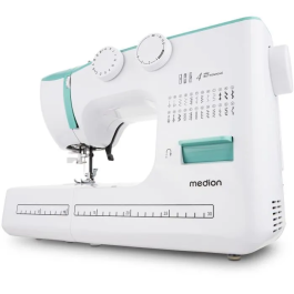 Medion Máquina de coser SM 60, 62W, 24 puntadas + puntadas dobles, 700 rpm, LED, Turquesa Precio: 152.50000018. SKU: B1GN7QSYS9